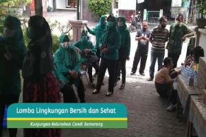 Lomba Lingkungan Bersih Sehat (LBS) di Wilayah Kelurahan Candi - Kecamatan Candisari Kota Semarang Tahun 2022