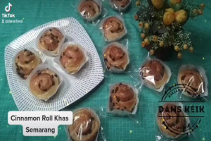 Cinnamon Roll Semarang : Lezatnya Tak Kalah dengan Cinnabon dan Saint Cinnamon