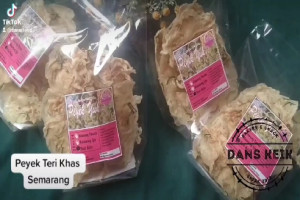 Peyek Teri Semarang dengan Daun Jeruk : Kenikmatan Gurih yang Berkualitas Aman dan Lezatnya Citra Khas Nusantara