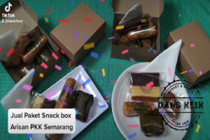 Jual Paket Snack Box Arisan PKK Semarang Higienis Enak Halal dan Harga Murah Meriah