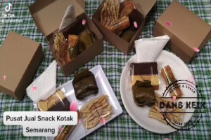 Pusat Jual Snack Kotak Enak Murah Meriah Semarang untuk Pengajian dan Acara Hajatan yang Lainnya