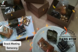 Snack Rapat Antar OPD Semarang : Cemilan dan Snack Box Sehat, Halal, Higienis, Enak dan Super Hemat