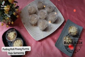 Puding Roti Pisang Kurma Semarang : Takjil Buka Puasa Saat Diet yang Lezat Sehat dan Berkualitas
