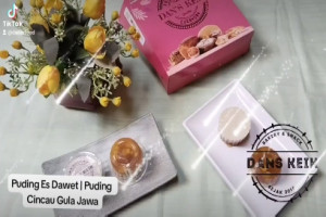 Puding Es Dawet : Puding Cincau Gula Jawa Semarang Jajanan Jadul yang Manisnya Bikin Ketagihan