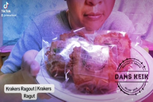 Krakers Ragout : Krakers Ragut Semarang Gurih Lembut Lezat Enak Murah Cocok untuk Jualan dan Bakulan