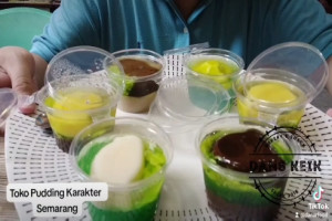 Rekomendasi Toko Dessert Pudding Karakter Keren Unik Enak yang Harga Ekonomis Murah di Semarang