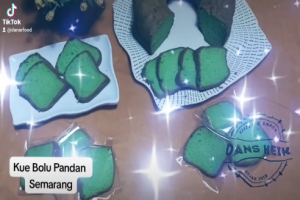 Kue Bolu Pandan Jadul Panggang ala Rumahan Semarang yang Rasanya Manis Lembut Meleleh di Mulut