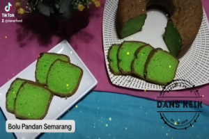 Bolu Pandan Panggang Super Moist Soft dan Velvety yang Paling Favorit Semarang 100% Asli Indonesia