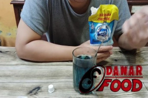 Resep dan Cara Membuat Butterfly Flower Milk Tea : Teh Susu Bunga Telang Sehat dan Berkhasiat di Semarang, Tambah Es Makin Menyegarkan