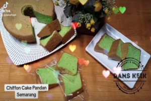Jual Chiffon Cake Pandan Selembut Kapas Paling Lezat Enak Harga Murah Semarang, Cocok Jadi Hantaran