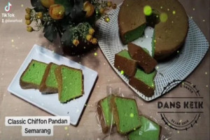 Jual Classic Chiffon Pandan Terfavorit Termurah Terenak di Semarang, Terbaik dan Wajib Cicip