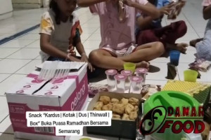 Snack "Kardus, Kotak, Dus, Thinwall, Mika dan Box" untuk Buka Puasa Ramadhan Bersama di Semarang