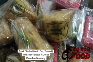 Snack “Kardus, Kotak, Dus, Thinwall, Mika, Box” Tadarus Al Qur'an Ramadhan Semarang
