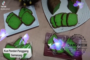 Kue Pandan Panggang Semarang : Teman Ngopi yang Enak, Murah dan Cocok Dijual Lewat Instagram