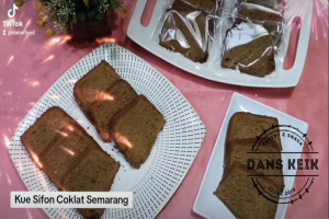 Jual Kue Sifon Coklat Semarang Tesksturnya Empuk Selembut Kapas, Cocok Buat Camilan Keluarga
