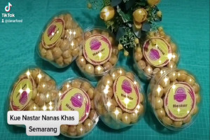 Kue Kering Nastar Nanas Semarang Enak dan Lembut, Lumer di Mulut : Kue Nastar Nanas Khas Semarang