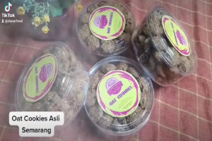 Oat Cookies Semarang Cemilan Sehat Enak Murah Non Kolesterol untuk Diet : Oat Cookies Asli Semarang