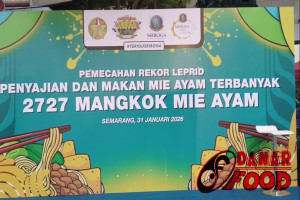 Sriboga Festival 2026 Pecahkan Rekor LEPRID Makan 2.727 Mangkuk Mie Ayam Terbanyak di Semarang