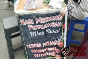 Nikmati Kuliner Enak Murah Nasi Megono Pekalongan Mbak Nurul di Car Free Day (CFD) Pleburan Semarang